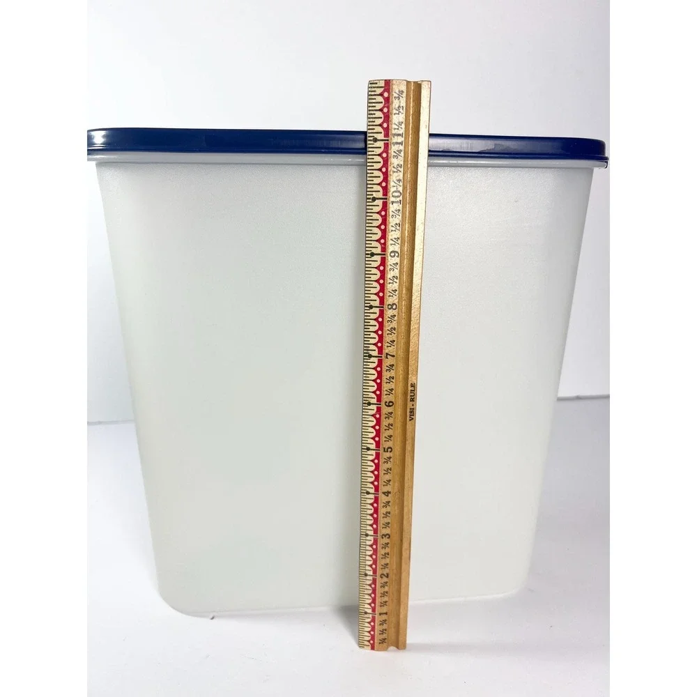 Tupperware Large Blue Lid‎ Modular Mate #5 Storage Container 5 liter